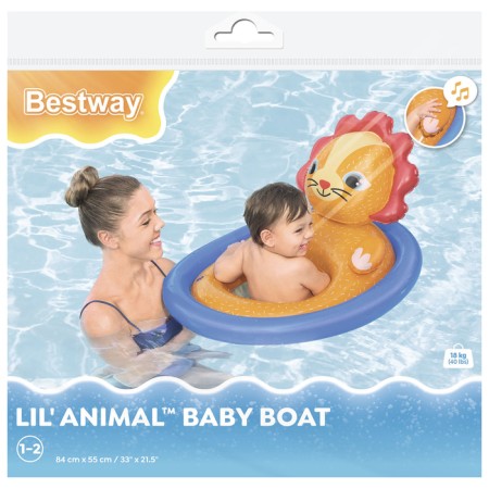 Circle for swimming "animals", with a seat, in assortment, from 1-2 years, 34180-7