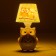 Watch with backlight "owl" children's desktop, smooth move, on batteries aa