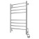 Domoterm electric heated towel rail "Medea" P8, 500x800 mm, right, chrome