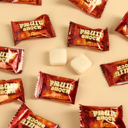 Chewing gum is acidic "Histlery to the chew - your min", taste: Cola, 50 g.-2