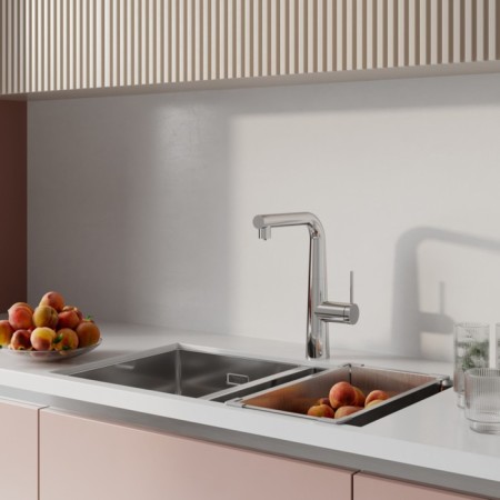 IDDIS Pure kitchen mixer with filter and drawing out pour, chrome-6