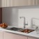 IDDIS Pure kitchen mixer with filter and drawing out pour, chrome