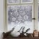 Stick for windows "Christmas balls", reusable, 50 x 70 cm, new year