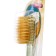 Medicare toothbrush with gold