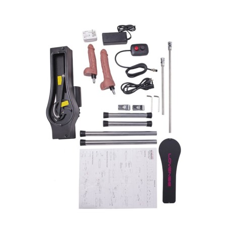 Sex Machine SM LOVENSE, Metal, Black, 45.2 cm-9