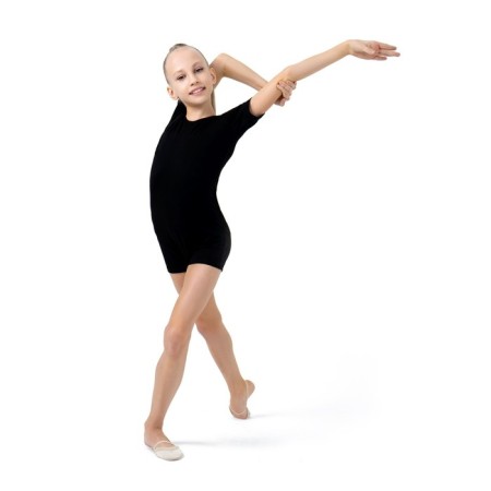 A swimsuit for gymnastics and dancing Grace Dance, p. 36, black color-3