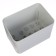 Umbrella stand, plastic, 6 round, 4 square departments, 18 × 18 × 26.5 cm, gray