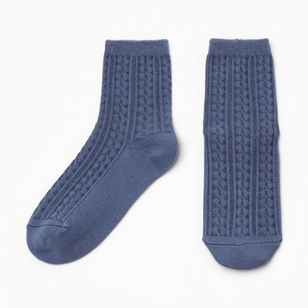 Women's socks, jeans color, size 23-25