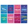 Notepad A6, 32 sheets, on paper, "phrases", paper cover, lamination, mix