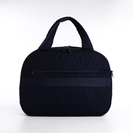Road bag on lightning, 2 external pockets, a long belt, blue color-1