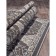 Rectangular carpet Merinos Serenity, size 120x170 cm, Dark Gray color