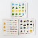 Developing magnetic game "Forms and colors", 3+