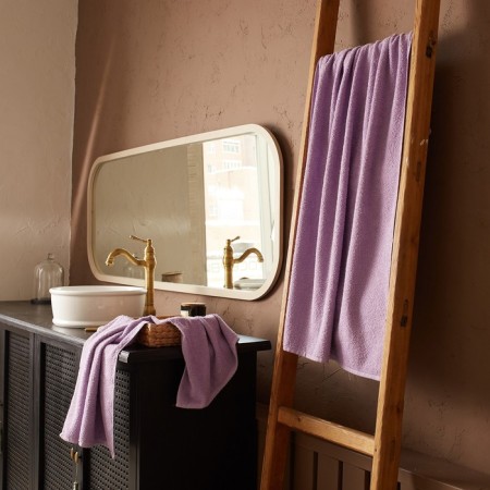 Terry towel economy and I 30*60 cm, col. purple, 100% cotton, 320 g/m2-8