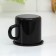 Enamel mug "Night", 380 ml, black color