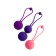 A set of vaginal balls L’Eroina byfa Bloom, silicone, purple-pink