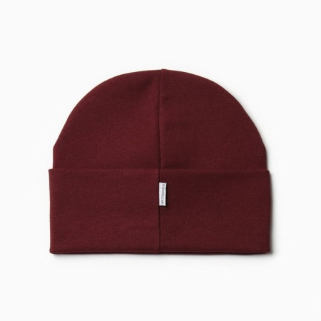 Children's hat, burgundy color, size 50-52-2