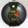 Granite frying pan, d = 28 cm, plastic handle, anti-stick coating, color gray color