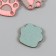 Decor for creativity claims. suede "color paw" mix 2.5x2.4 cm