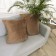 Pillowcases "Jacquard", size 50x50 cm, 2 pcs, brown color