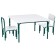 Table children's growing fairy "My baby", group 0-1, color white-green