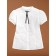 Blouse for girls, height 164 cm, white color