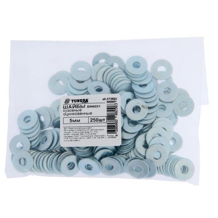 The puck of the tundra krep, increased, Din9021, galvanized, M5, 250 pcs-1
