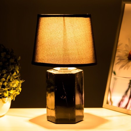Virsavia table lamp E14 40W Black 18x18x29 cm Risalux-2