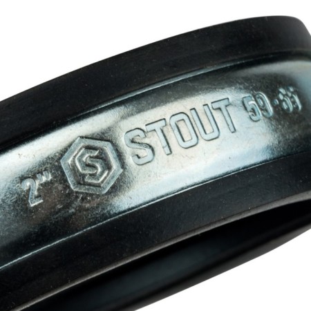 Plumbing plumbing Stout SAC-0020-000002, 2 ", 59-65 mm, with a nut-3