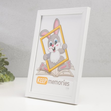 Photo frame Plastic "Format" 15x21 cm, white-2