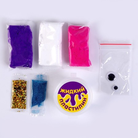Light plasticine "Lepy is easy", set "Mixymo UFO"-1