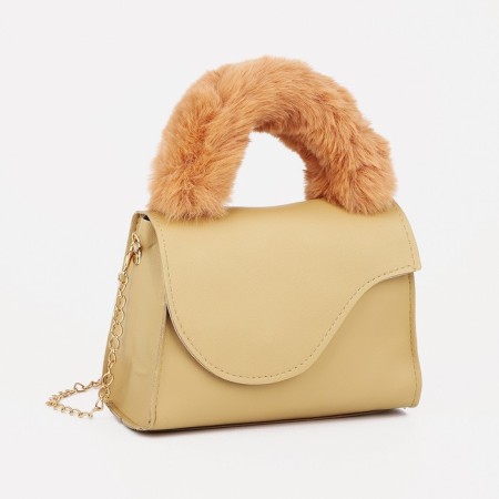 Baby bag on magnet, beige color