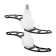 KitFort K-3025 grinder, stainless steel, 250 watts, 2 l, 2 speeds, metallic