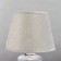 Board lamp 16792/1GR E14 40W white-gray 22x22x31 cm Risalux
