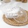 Vase for bread and fruits "Grace", 1.5 l, h = 14.5 cm, d = 21 cm, white color