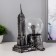 Plasmic ball "Empayer Steit" gray 14x8x20 cm Risalux