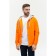 Male sweatshirt, size 48, orange color