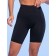 Sports women's shorts, size XL, black color