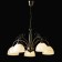 Ariadne chandelier, size 60x71x60 cm, 200W 5XE27 IP 20