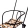 Sled "Timka 5 comfort", black color