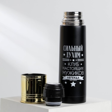 Thermos "strong in spirit", 500 ml, heat conservation time 10-12 hours-3