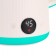 Electric kettle KitFort KT-6197-2, plastic, Metal flask, 1.5 l, 1500 watts, white-green