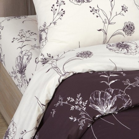 Bed Lowworm Euro Artpostel "Carolina" 200x215, 215x240, 70x70cm - 2 pcs-1