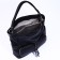 Bagon-tout on lightning, 3 outer pockets, black color