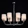 Palermo chandelier, size 96x260x96 cm, 480W 8xe14 IP 20