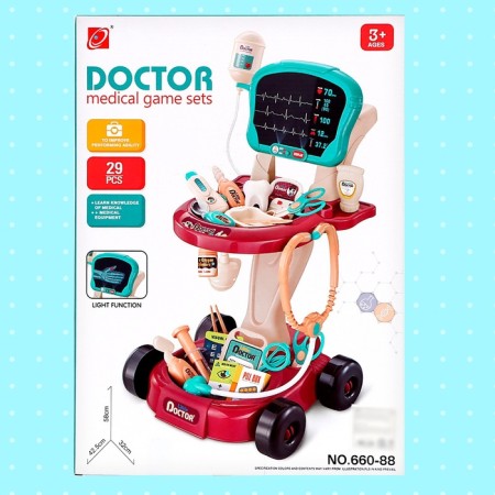 Game set "Doctor" with accessories, 29 items-24