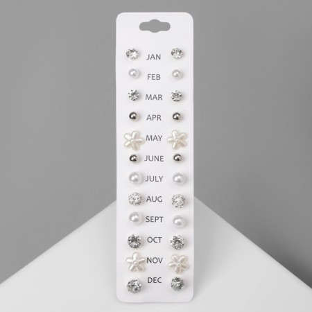 Pusets 12 pairs Onear, strict style, color mix