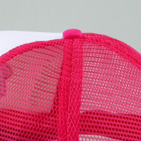 Women's cap with a grid Beach, pink color, rr 56-6