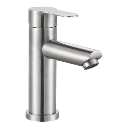 Fashun A51101 sink mixer, single -leaf, pour 110 mm, stainless steel, satin
