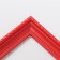 Photo frame plastic L-1 21x30 cm red (plastic screen)