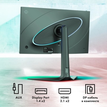 Monitor GMNG 27 "Gaming GM-27F14 Black IPS LED 2MS 16: 9 HDMI M/M Matte Has Piv 400CD 178 107748-8